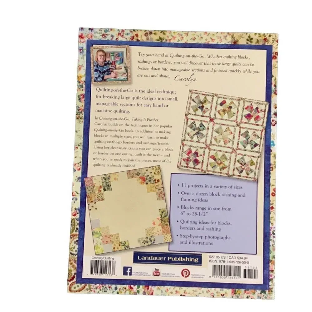 Quilting on the go Taking It Further